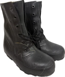 Botas Mickey Mouse 8W Vintage Militares de EE. UU. Clima Extremo Frío Negras - Imagen 1 de 4