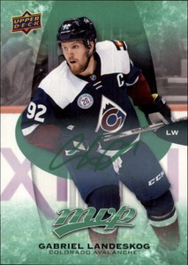 2016-17 Upper Deck MVP Green Script #224 Gabriel Landeskog