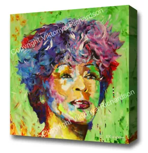 TINA TURNER Canvas Prints/Portrait/Wall Art/Wall Decor/Pop Art/Home Decor/Poster - Picture 1 of 6