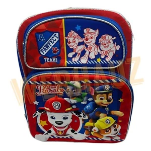 Mochila de viaje escolar grande 16" Paw Patrol Marshall Chase Rubble Rocky - Imagen 1 de 3
