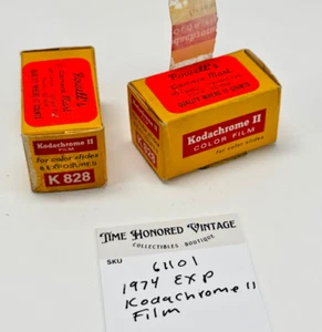Película Kodachrome 11 35 mm 1974 K828 película diapositiva a color caducada sin abrir 8 ASA 25 - Imagen 1 de 6