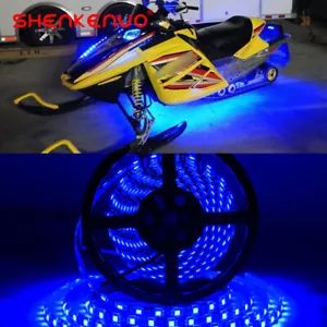 Blue-COLOR LED For YAMAHA ARCTIC PERFORMANCE SNOWMOBILE UNDERGLOW NEON LIGHT KIT - Bild 1 von 10