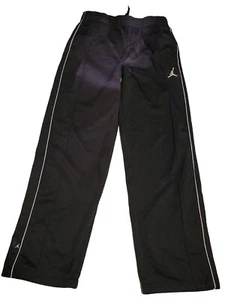 Youth Jordan elastic waist drawstring pants with pockets black size Large 16/18 - Picture 1 of 9