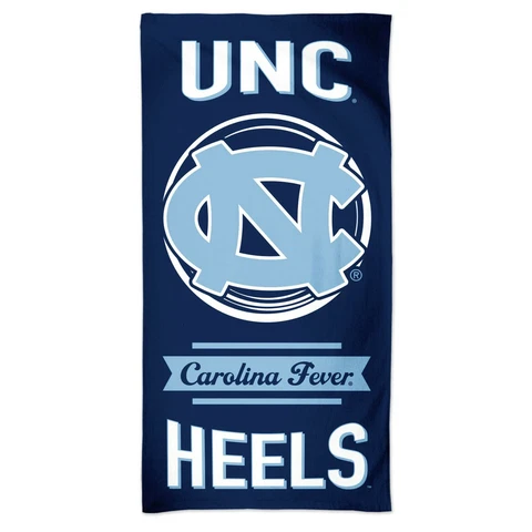 North Carolina Tar Heels Wincraft NCAA 30 x 60 Fiber Beach Towel FREE SHIP Cover