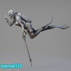 1/35 Resin Sexy Diving Girl Unassembled Unpainted Miniatures Figures Model Toys