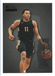 Comodín Scottie Barnes 2021-22 negro mate SP exclusivo LBC-2 Toronto Raptors - Imagen 1 de 2