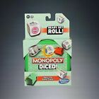 HASBRO GAMING READY, SET, ROLL MONOPOLY DICED TRAVEL GAME