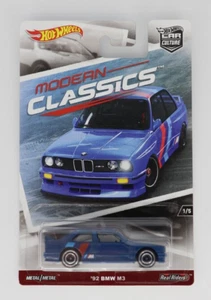 Hot Wheels Car Culture Modern Classics - 92 BMW M3 (BLUE) - Picture 1 of 2