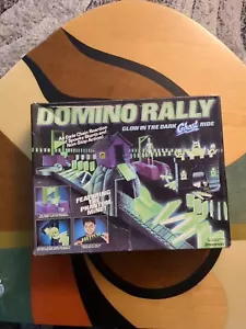 Domino Rally Glow in the Dark Ghost Ride Pressman 1991 Rare Brand New Amazing! - Picture 1 of 24
