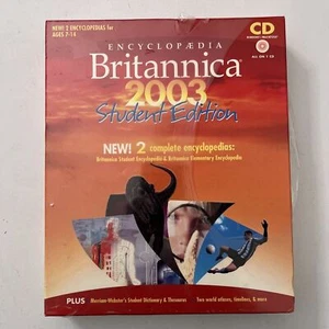 Encyclopaedia Britannica 2003 Student Edition - PC Windows Mac Software - Picture 1 of 5