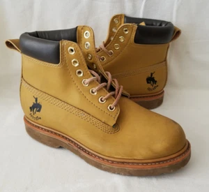 Gauchos Men's Boots Mens Lace-Up Work Tan Size 8 - Picture 1 of 10