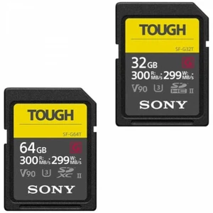 SD Card SONY UHS-II Tough G-Series SF-G32T SF-G64T From Japan with Tracking - Picture 1 of 12