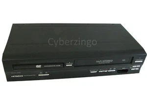 Hitachi DVD VCR Combo Player Recorder DV PF33U PREOWNED Tested Works - Picture 1 of 12
