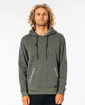 Rip Curl Hoodie Long Sleeve Olive Crescent Mens Hoody - Image 1 of 3