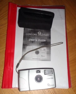 Appareil photo numérique Silver Concord Eye-Q Duo LCD 1,3 mégapixels + étui et notice fonctionne - Photo 1/10