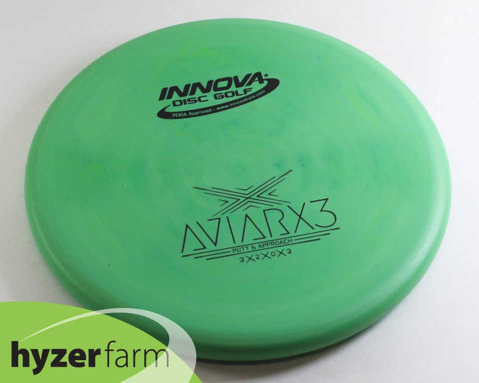 INNOVA DX AVIARX3 *elige un color y peso* Hyzer Farm Disc Golf AVIAR X3 putter Foto 1 de 1