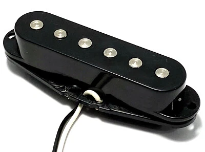 Modern Wound Individual Strat Single Coil Pickup, Position & Cover Color Choice - Image 1 of 4