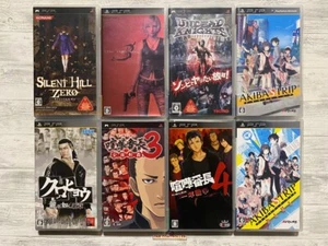 SONY PSP Silent Hill 3rd Birthday Undead & Kurohyou Kenka Banchou & Akiba's Trip - Picture 1 of 18