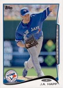 2014 Topps Baseball #462 J.A. Happ - Picture 1 of 2