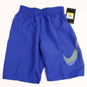 NIKE Niños Bañador Pantalones Cortos Cintura Elástica Completa Traje de Baño Azul Talla S - Imagen 1 de 3