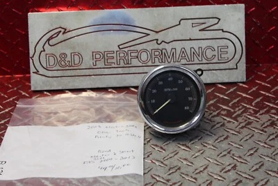 2008 HARLEY DAVIDSON ELECTRA GLIDE OEM TACH TACHOMETER READY TO INSTALL EG121 - Image 1 of 4