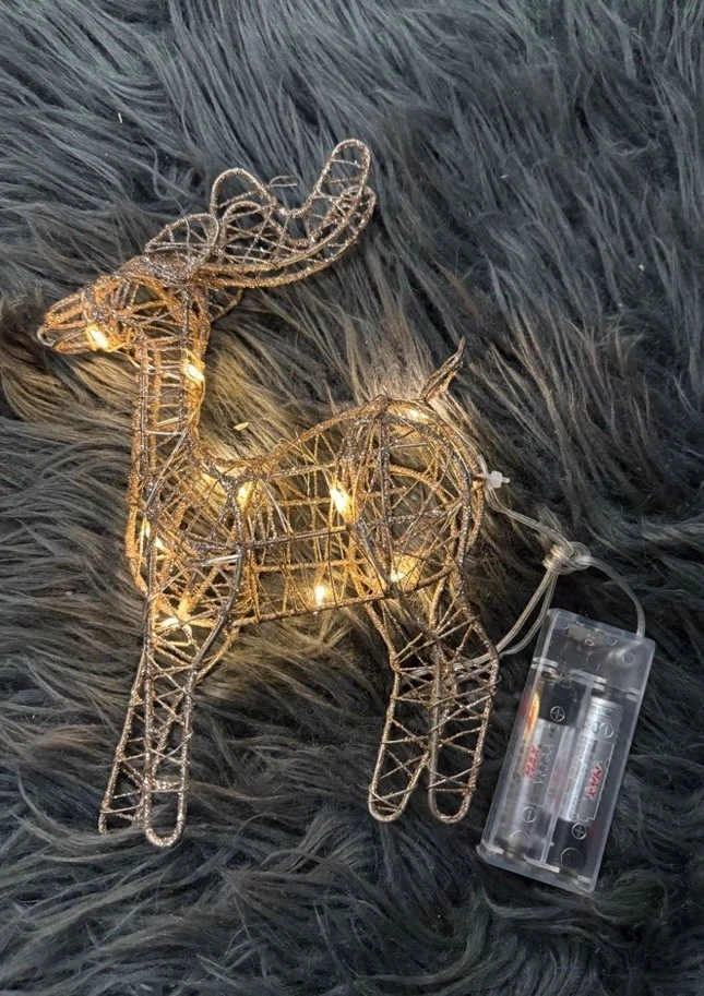 MOPQMKT Weihnachts Rentier Plüschtier – 25 Cm, Aus PP-Baumwolle & Vlies, Perfekt Als Deko & Geschenk