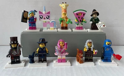 The LEGO Movie Series 2 Minifigs #71023 (Lot Of 10) Lincoln/Scarecrow/Watermelon - Image 1 of 4