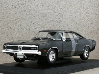 DODGE Charger R/T - 1969 - black - Maisto 1:18 - Immagine 1 di 2