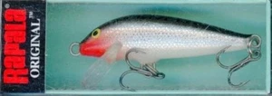 RAPALA ORIGINAL FLOATING F05 SILVER 2" BODY LURE - Picture 1 of 2