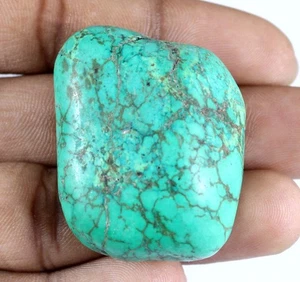 165,55 Karat natürlicher Arizona blau Türkis Edelstein grob Anlagequalität - Bild 1 von 6