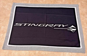 Chevrolet Corvette C7 Stingray Logo Throw Blanket 60"x45" - Picture 1 of 5