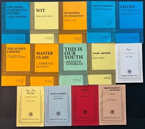 LOT of 14 PLAYS ~ Samuel French & Dramatists Play Service ~ David Mamet, etc. - Picture 1 of 6