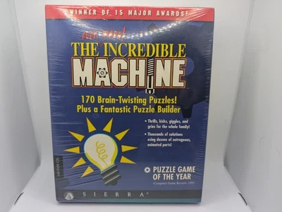 The Even More Incredible Machine by Sierra (PC CD) Big Box RARE NEW/SEALED! - Image 1 of 4