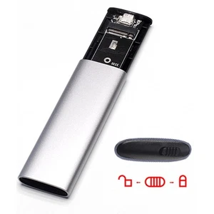 Aluminum M2 Drive Enclosure Fast Setup Effortless Connection Experience - Afbeelding 1 van 12