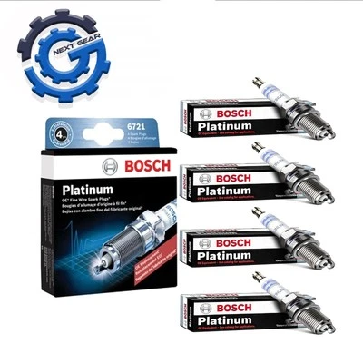 Nueva bujía Platinum Bosch para Mercury Tracer LS 1997-1999 2,0 L 6715 Foto 1 de 4