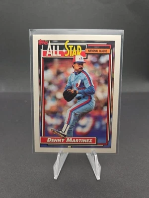 1992 Topps - All-Star Dennis Martinez #394 Montreal Expos All-Star  - Image 1 of 4