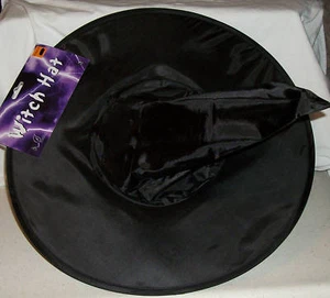 Halloween Witch it's bewitched Costume party trick or treat black hat scary new - Picture 1 of 1