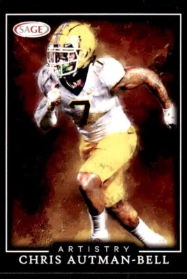 2022 Sage Chris Autman-Bell Baseball Cards #ART-CAB - Image 1 of 2