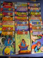 21 ARION LORD OF ATLANTIS DC 1982-'83-'84-'85 BRONZE COPPER AGE COMIC BOOKS LOT