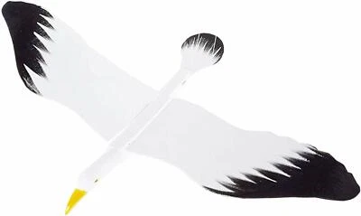 Mini Gaviota Blanca Móvil Madera Hecho a Mano Pintura Pájaro Volador Colgante Decoración Foto 1 de 4