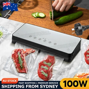 Food Vacuum Sealer Machine Kitchen Fresh Storage Saver with Food Seal Bags - Picture 1 of 12