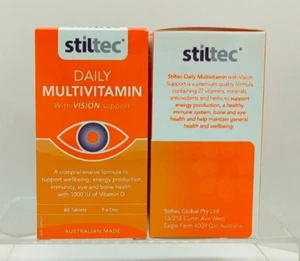 Stiltec Daily Multivitamin with Vision Support Australian Made - Picture 1 of 4