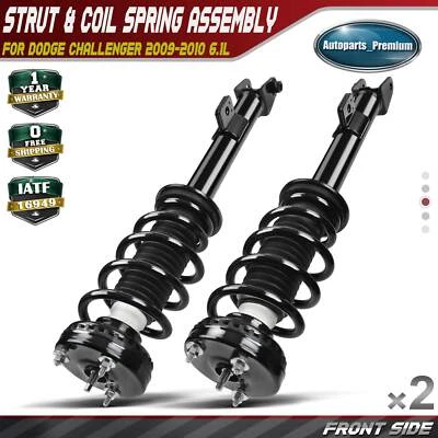 Conjunto completo de puntal y resorte helicoidal para Dodge Challenger 2009-2010 6,1 L delantero Foto 1 de 4