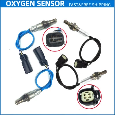 4 sensores de oxígeno aguas arriba + aguas abajo para Ford Edge 2011 2012 2013 2014 3,5 L 3,7 L Foto 1 de 4