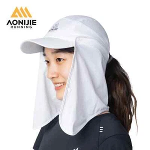 Sombrero para el sol de ala ancha AONIJIE cubierta facial cuello solapa sombreros de pesca protección solar UV - Imagen 1 de 11