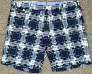 Polo by Ralph Lauren Madison Slim GI Fit Men's Plaid Shorts Size 36 - Picture 1 of 11