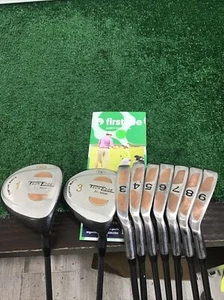 Tech Edge Tri-Metal Complete Set Woods & Irons Regular Graphite Shafts - Picture 1 of 11