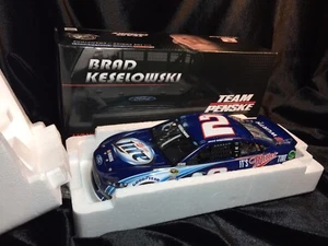 Brad Keselowski 2014 1:24 Diecast Miller Lite Genuine Parts 1/24 die cast Penske - Picture 1 of 12