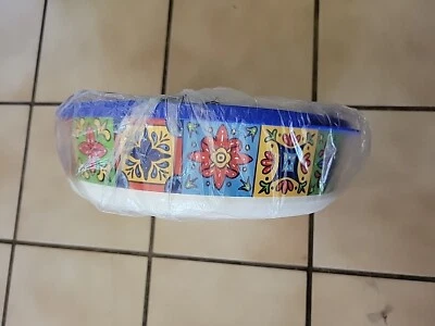 Tupperware Talavera Med. cuenco redondo 10-1/2 taza 2,5 L Foto 1 de 4