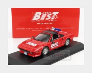1:43 BEST Ferrari 308 Gts Official Safety Car F1 Monaco Gp 1984 Red BE9817 - Foto 1 di 2